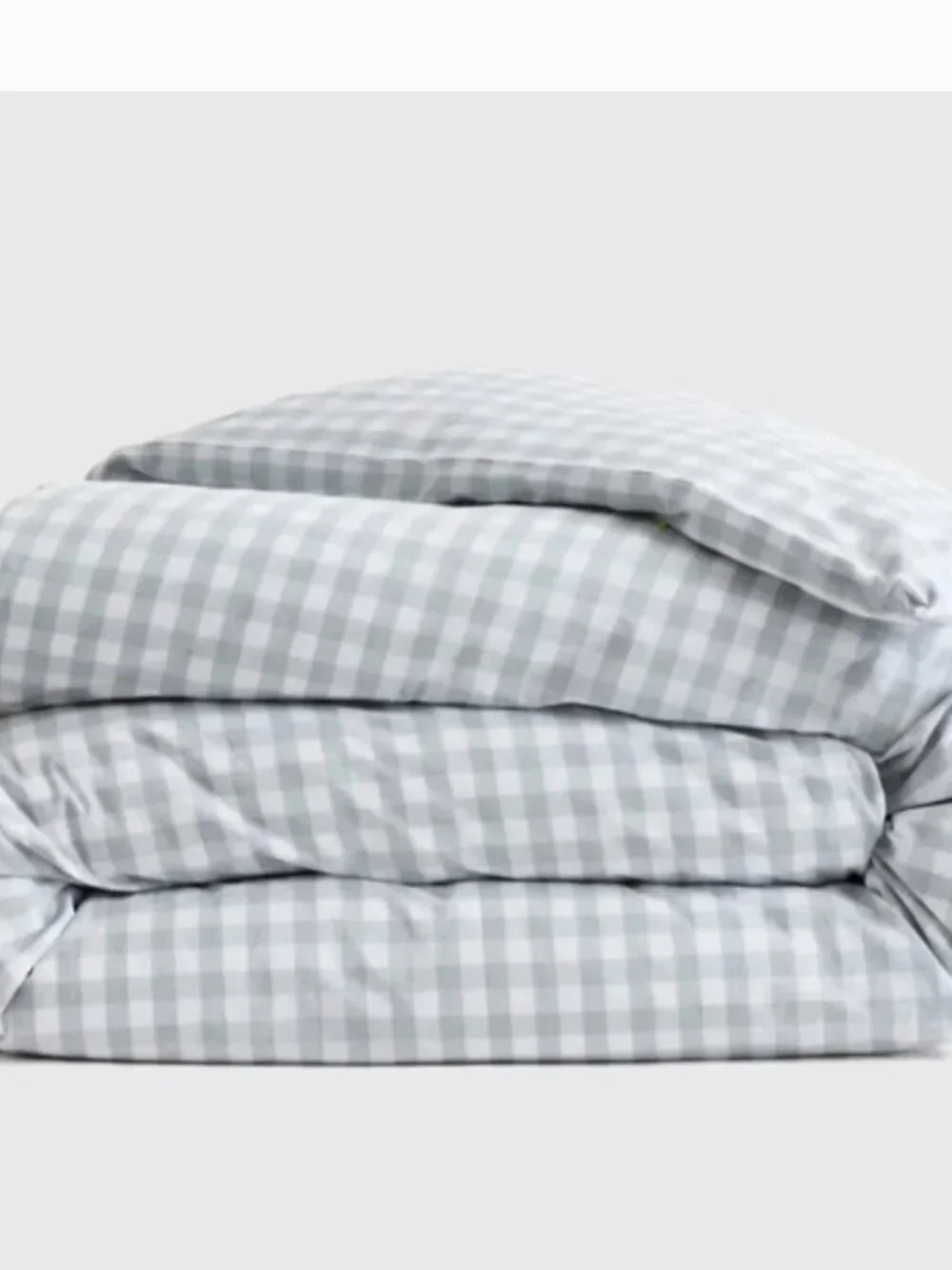 New! Quince European Linen King Duvet Cover and Blue Fog (blue/grey)